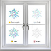 16 Sheets 4 Styles Waterproof PVC Colored Laser Stained Window Film Static Stickers DIY-WH0314-076-4