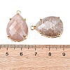 Natural Sunstone Pendants G-M431-10G-09-3