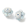 Sparkling Acrylic Rhinestone Beads CLAY-NH0003-01S-06-2