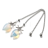 Opalite Dowsing Pendulum Pendants GG-CBA6D08-A02-2