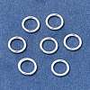 Brass Open Jump Rings KK-CBA1A60-06D-S-1