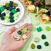 18Pcs 6 Styles Silicone Beads SIL-HS0001-08-3