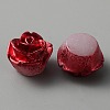 Opaque Pearlized Resin Cabochons RESI-WH0034-18A-02-2