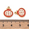 Fruit 304 Stainless Steel Enamel Pendants SA-CBA49D2-11G-01-3