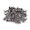 Iron Crimp Beads Covers X-IFIN-H030-NFB-NF-1
