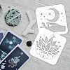 12Pcs 12 Styles PET Hollow Out Drawing Painting Stencils Sets DIY-WH0383-0060-3