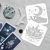12Pcs 12 Styles PET Hollow Out Drawing Painting Stencils Sets DIY-WH0383-0060-3