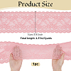1 Roll 10% Spandex & 90% Nylon Lace Ribbon OCOR-OC0001-96A-2