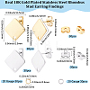 180Pcs 6 Styles Diy Earring Making STAS-BBC0010-48-2