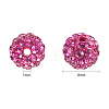  Polymer Clay Pave Rhinestone Beads RB-NB0001-07-2