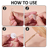 Plastic Self-adhesive Hook Hangers AJEW-WH0709-522-3