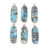 Dyed Synthetic Imperial Jasper Pendants GG-CBAA20A-05G-04-1