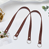2Pcs PU Leather Purse Strap Extenders DIY-CL0001-89B-7