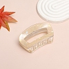 Cellulose Acetate(Resin) Claw Hair Clips PW-WG5B85F-02-1