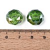 Transparent Baking Paint Glass European Beads GPDL-N005-D14mm-A11-01-3