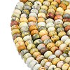 Natural Crazy Agate Beads Strands G-P575-A04-8x5mm-01-3