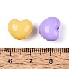 Opaque Acrylic Beads X-SACR-N019-04-3