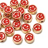 20Pcs Alloy Enamel Beads FIND-YW0009-18E-1