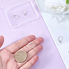 5Pairs 925 Sterling Silver Leverback Earring Findings STER-BBC0008-53-3