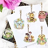 Animals DIY Diamond Painting Keychain Kit PW-WGC69F4-01-3