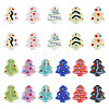 22Pcs 11 Colors Handmade Porcelain Beads PORC-TA0001-34-1