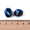Handmade Silver Foil Glass Beads FOIL-N034-01A-3