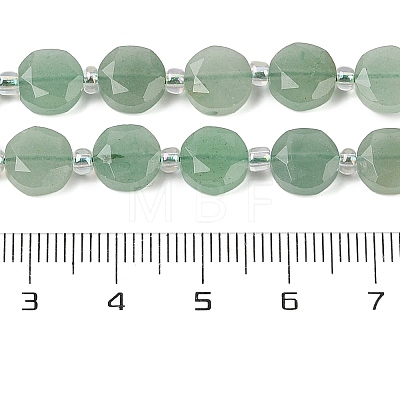 Natural Green Aventurine Beads Strands G-N342-77B-1