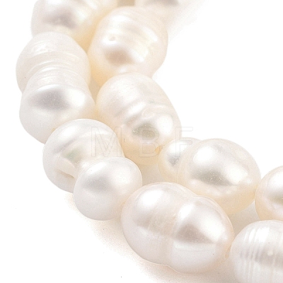 Natural Cultured Freshwater Pearl Beads Strands PEAR-P062-06B-1-1