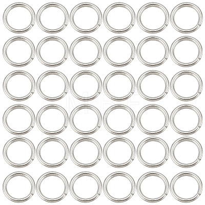 SUNNYCLUE 304 Stainless Steel Jump Rings STAS-SC0006-10B-1