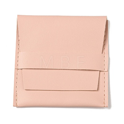 Square PU Leather Jewelry Flip Pouches LS-PAAG-PW0007-11A-1