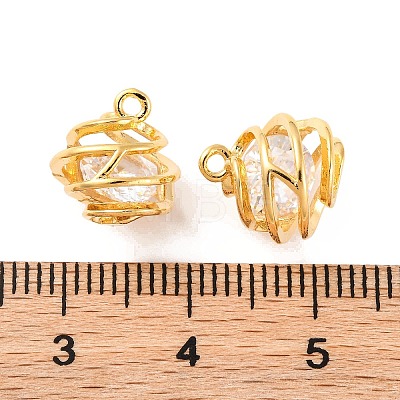 Brass Charms KK-U024-10B-G-1