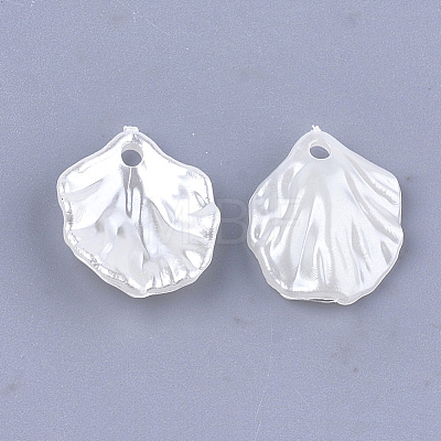 Acrylic Imitation Pearl Pendants OACR-T016-01A-1