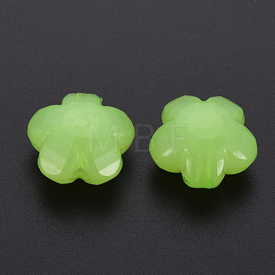 Imitation Jelly Acrylic Beads MACR-S373-87-E06-1