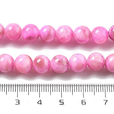 Natural Persian Jade Beads Strands G-A255-A02-02G-1