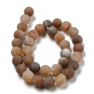 Natural Weathered Agate Beads Strands G-P538-A01-06-1