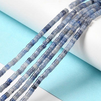 Natural Blue Aventurine Beads Strands G-E612-A10-1