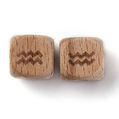 Natural Wood Constellation Beads LS-WOOD-M002-11-1