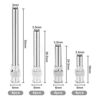 BENECREAT Stianless Steel Dispensing Needles STAS-BC0001-08P-1