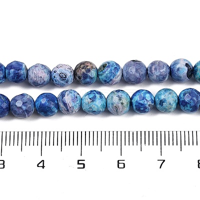 Natural Fire Crackle Agate Beads Strands G-C082-A01-40-1