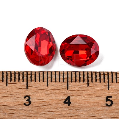 Glass Rhinestone Cabochons RGLA-A026-06A-227-1