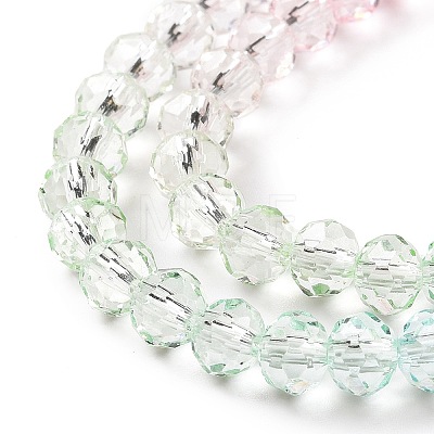 Transparent Glass Beads Strands GLAA-L045-01A-05-1