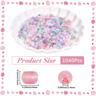 1040Pcs Glass Seed Beads GLAA-PA0001-69-1