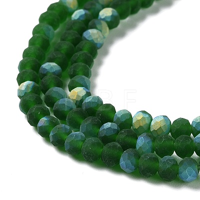 Transparent Glass Beads Strands EGLA-A044-T4mm-MB24-1