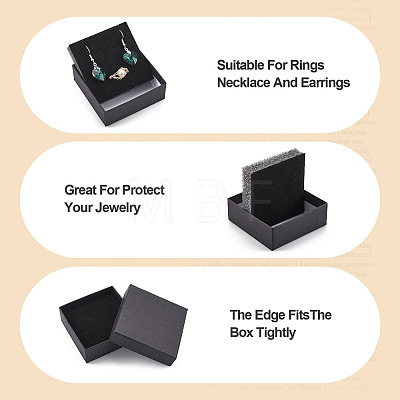 Square Cardboard Ring Boxes LS-CON-TAC0004-12-1