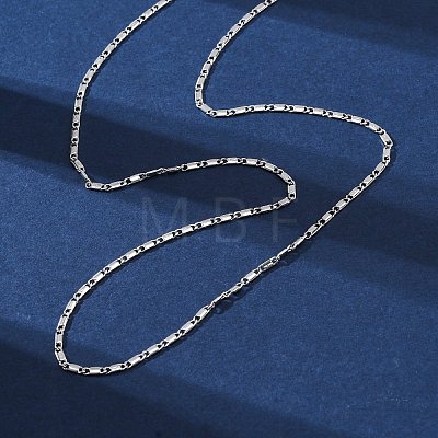 Brass Link Chain Necklaces for Women NJEW-D302-12P-1