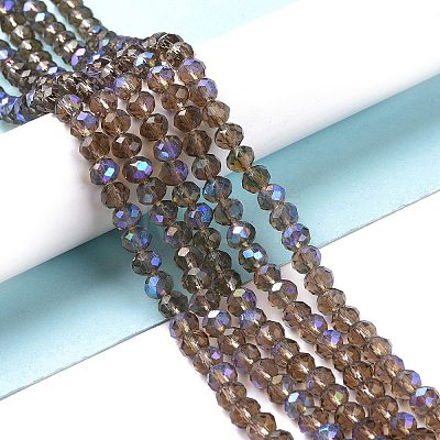 Electroplate Glass Beads Strands EGLA-A034-T10mm-L06-1