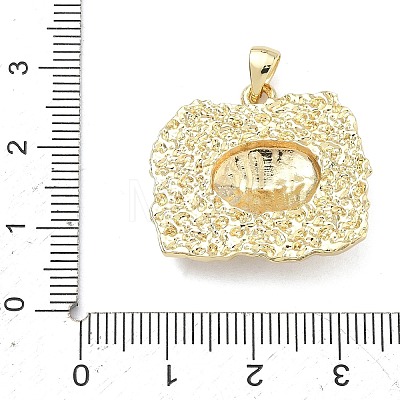 Brass Pendants KK-C251-06C-G-1