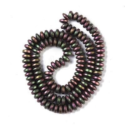 Electroplated Synthetic Non-magnetic Hematite Beads Strands G-E618-08F-1