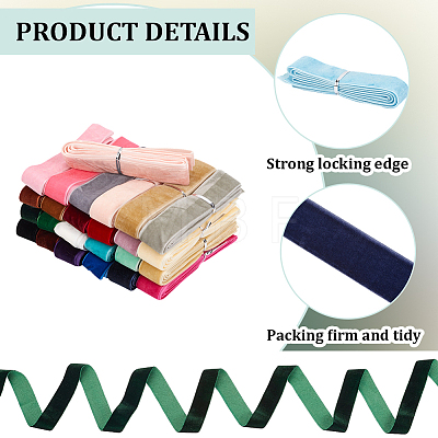 30Pcs Velvet Ribbon OCOR-WH20015-22B-1