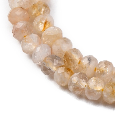 Natural Citrine Beads Strands G-A097-C04-01A-1